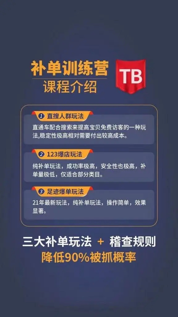 数据蛇淘宝2021最新三大补单玩法+稽查规则，降低90%被抓概率插图