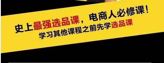 蓝海高利润选品课：你只要能选好一个品，就意味着一年轻松几百万的利润插图