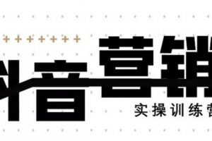 《12天线上抖音营销实操训练营》通过框架布局实现自动化引流变现