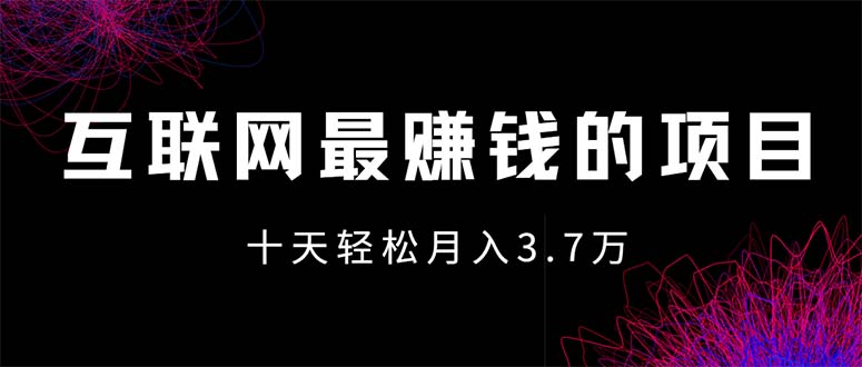 互联网最赚钱的项目没有之一，轻松月入7万+，团队最新项目插图