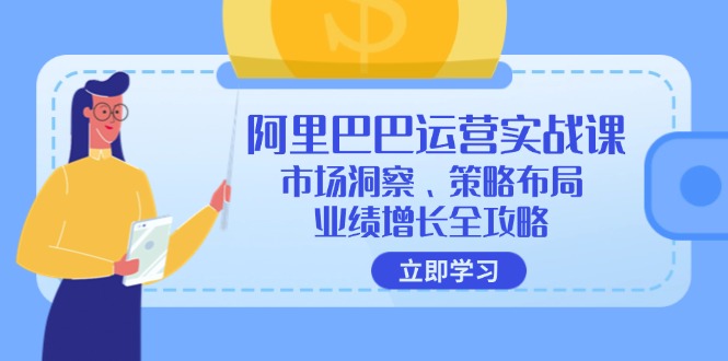 阿里巴巴运营实战课：市场洞察、策略布局、业绩增长全攻略插图