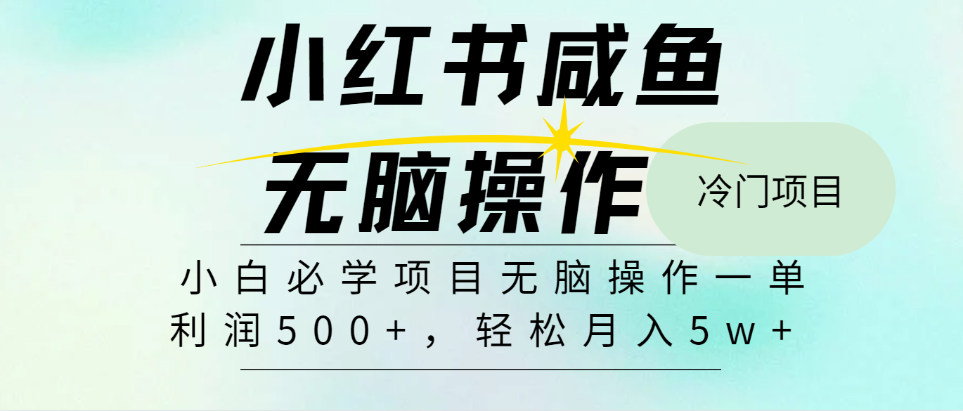 2024最热门赚钱暴利手机操作项目，简单无脑操作，每单利润最少500插图