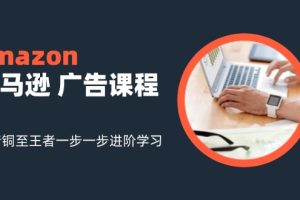 amazon亚马逊 广告课程：从青铜至王者一步一步进阶学习（16节）