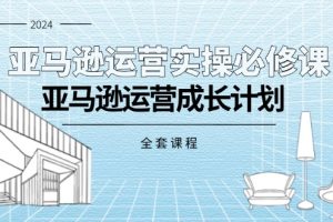 亚马逊运营实操必修课，亚马逊运营成长计划（全套课程）