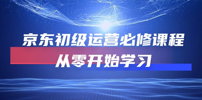 京东初级运营必修课程，从零开始学习插图