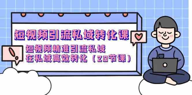 短视频引流 私域转化课，短视频精准引流私域，在私域高效转化（20节课）插图