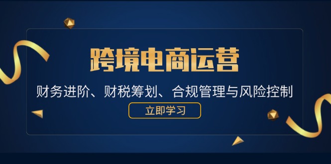 跨境电商运营：财务进阶、财税筹划、合规管理与风险控制插图