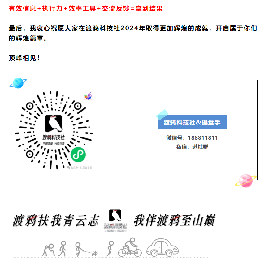 【渡鸦科技社】万人社群，流量的终点站，让你从0开始布局私域流量年入百万！插图11