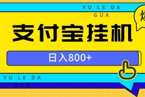 全自动挂机项目，一天的收益800+，操作也是十分的方便