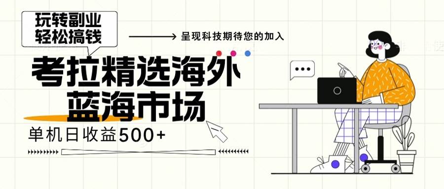 海外全新空白市场，小白也可轻松上手，年底最后红利插图