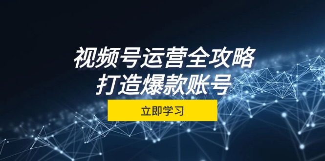 视频号运营全攻略，从定位到成交一站式学习，视频号核心秘诀，打造爆款…插图