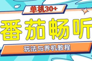 番茄畅听全方位教程与玩法：一天单设备日入30+不是问题