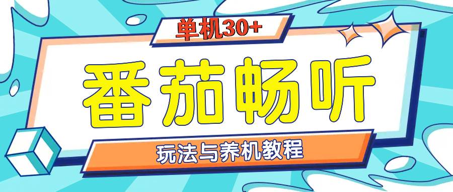 番茄畅听全方位教程与玩法：一天单设备日入30+不是问题插图