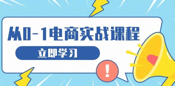 从零做电商实战课程，教你如何获取访客、选品布局，搭建基础运营团队插图