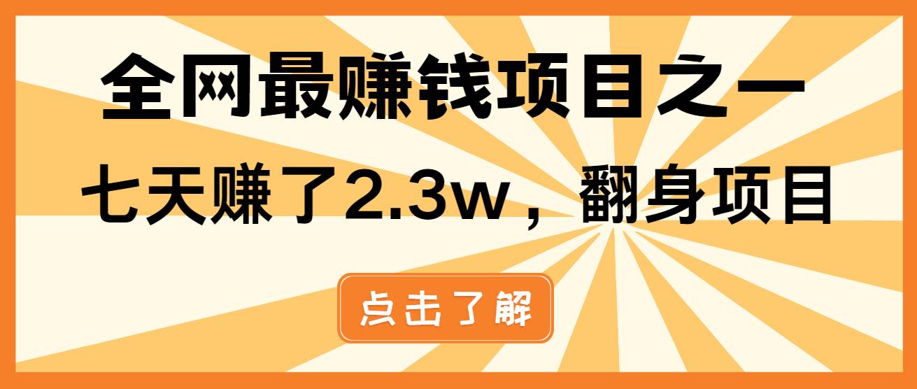 小白必学项目，纯手机简单操作收益非常高!年前翻身！插图